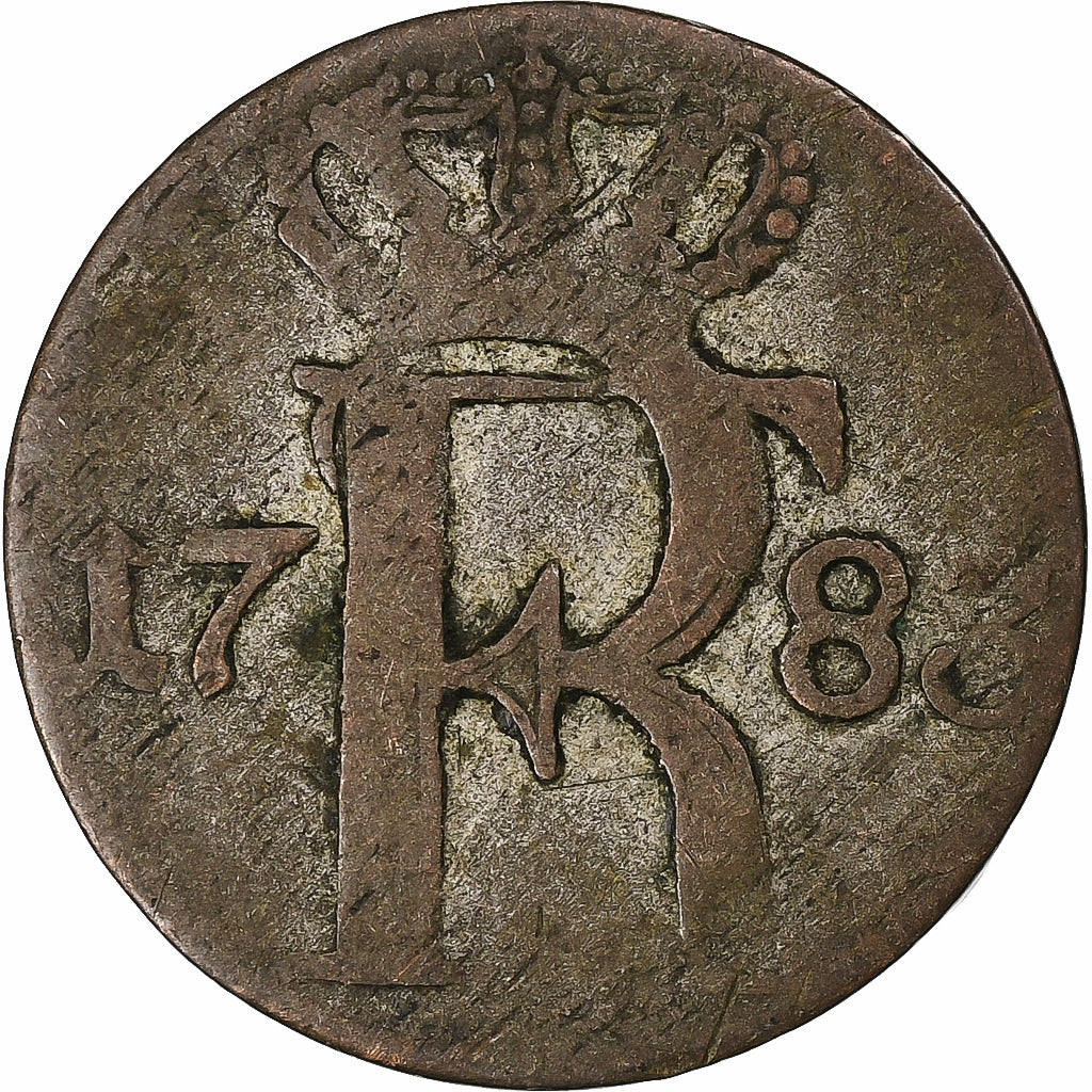Prussia, Friedrich II, 1/24 Thaler, 1783, Berlin, Biglione, MB