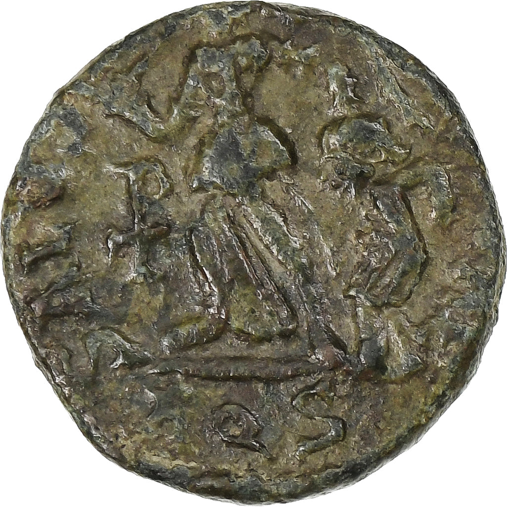 Theodosius I, Fraction Æ, 388-393, Aquileia, Bronce, BC+