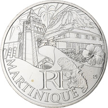 Francia, 10 Euro, Martinique, 2011, Pessac, Argento, SPL