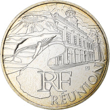 Francia, 10 Euro, Réunion, 2011, Pessac, Argento, SPL