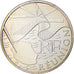 France, 10 Euro, Réunion, 2010, Pessac, Silver, MS(63)