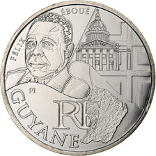Francia, 10 Euro, Guyane, 2012, Pessac, Argento, SPL
