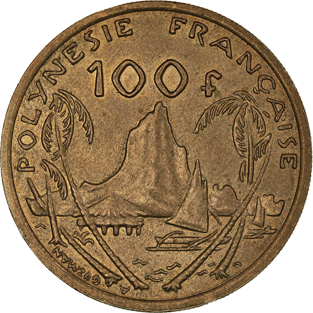 Coin, French Polynesia, 100 Francs, 2003, Paris, AU(55-58), Nickel-Bronze, KM:14