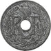 France, 20 Centimes, 1945, Paris, Zinc, VF(20-25)