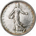 France, Franc, Semeuse, 1920, Paris, Silver, AU(55-58)