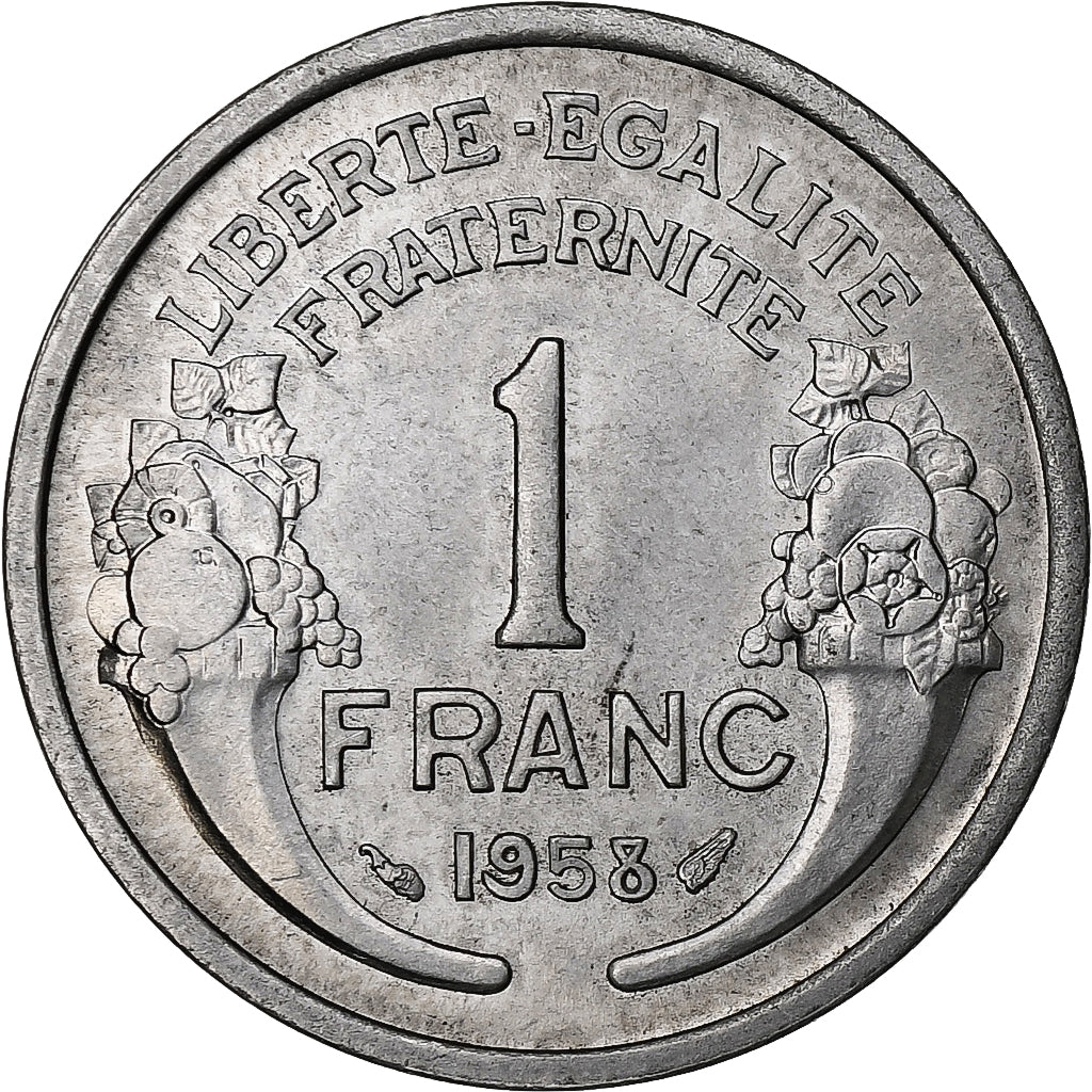 Francia, Franc, Morlon, 1958, Pessac, Alluminio, SPL