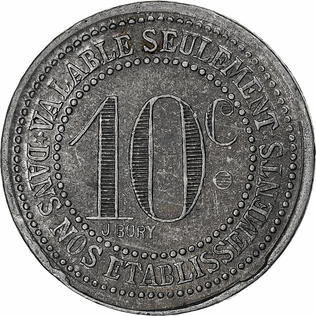 Francia, 10 Centimes, 1920, Alluminio, BB
