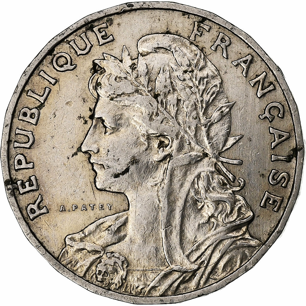 Frankreich, 25 Centimes, Patey, 1905, Paris, Nickel, SS
