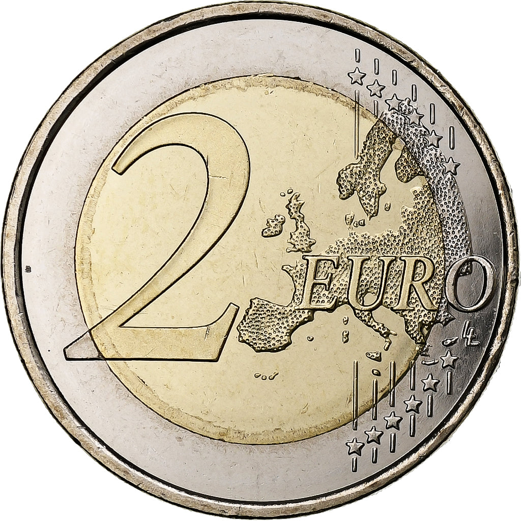 Espagne, 2 Euro, Felipe VI Accession to Spanish Throne, Iridescent, 2014