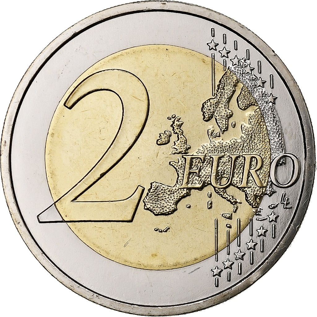 Portugal, 2 Euro, Porto Clérigos Tower, Iridescent, 2013, Lisbon, Bi-Metallic