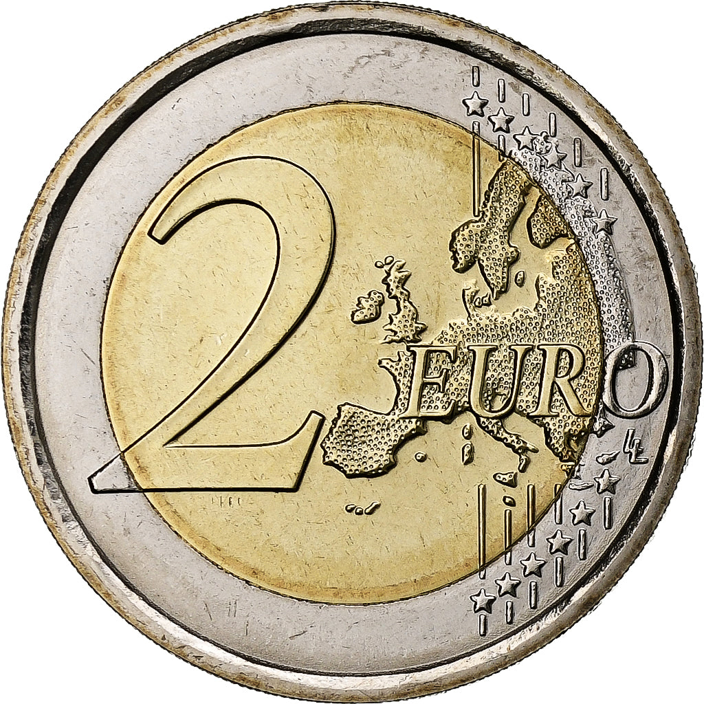 Italie, 2 Euro, Expo Milano, Iridescent, 2015, Rome, Bimétallique, SPL