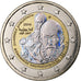 Greece, 2 Euro, El Greco, Iridescent, 2014, Athens, Bi-Metallic, MS(63)
