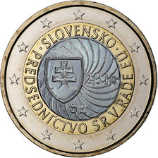 Slowakei, 2 Euro, présidence de l'UE, Iridescent, 2016, Kremnica, Bi-Metallic