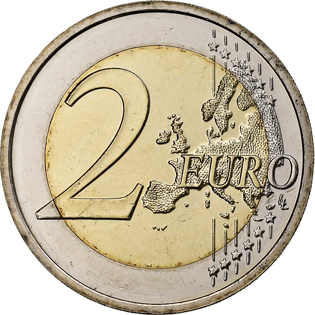 Slowakei, 2 Euro, présidence de l'UE, Iridescent, 2016, Kremnica, Bi-Metallic