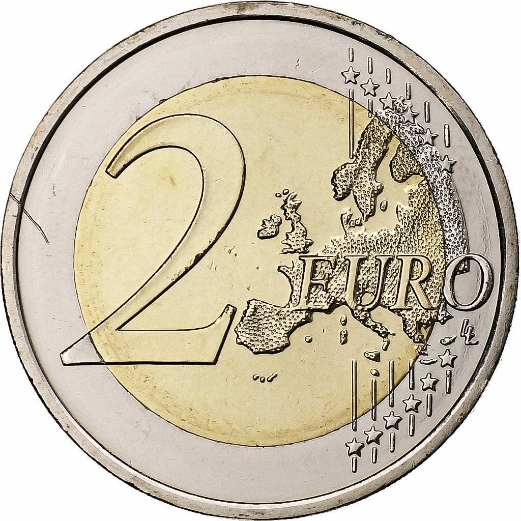 Slovaquie, 2 Euro, Ľudovít Štúr, Iridescent, 2015, Kremnica, Bimétallique