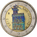 San Marino, 2 Euro, Iridescent, 2013, Rome, Bi-Metallic, UNZ