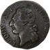 Frankreich, Louis XVI, 1/2 Sol, 1778, Montpellier, Kupfer, S
