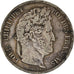 Moneda, Francia, Louis - Philippe, 5 Francs, 1841, Bordeaux, BC+, Plata
