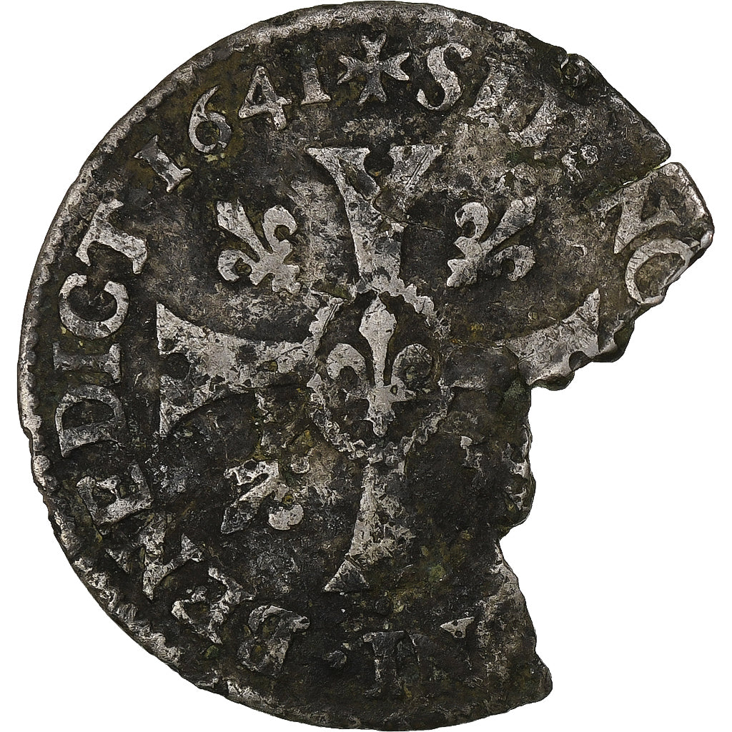 Frankrijk, Quinzain, 1641, Paris, Billon, FR, Gadoury:22