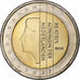 Netherlands, Beatrix, 2 Euro, 2000, Utrecht, Bi-Metallic, MS(63)