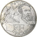 France, 10 Euro, Picardie, 2012, Pessac, Silver, MS(63)