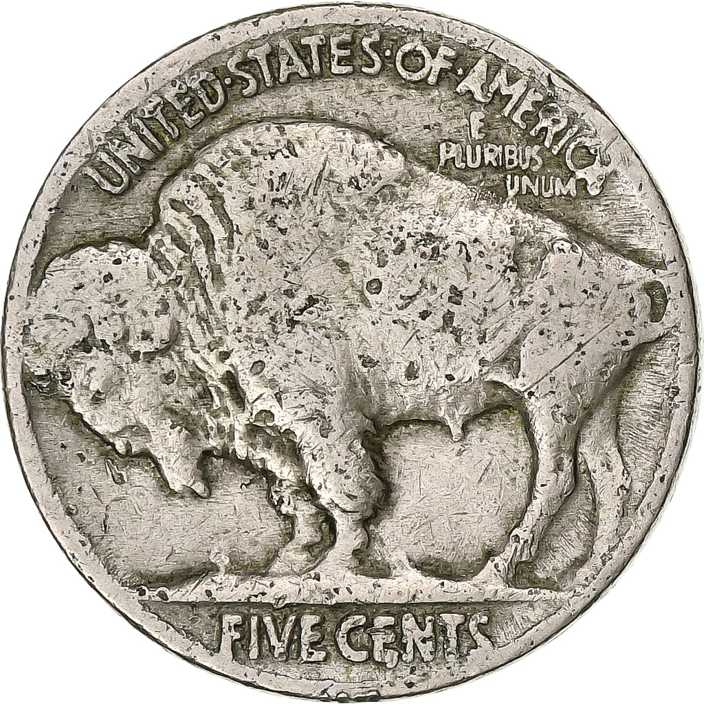 United States, 5 Cents, Buffalo, 1936, Philadelphia, Nickel, VF(20-25)