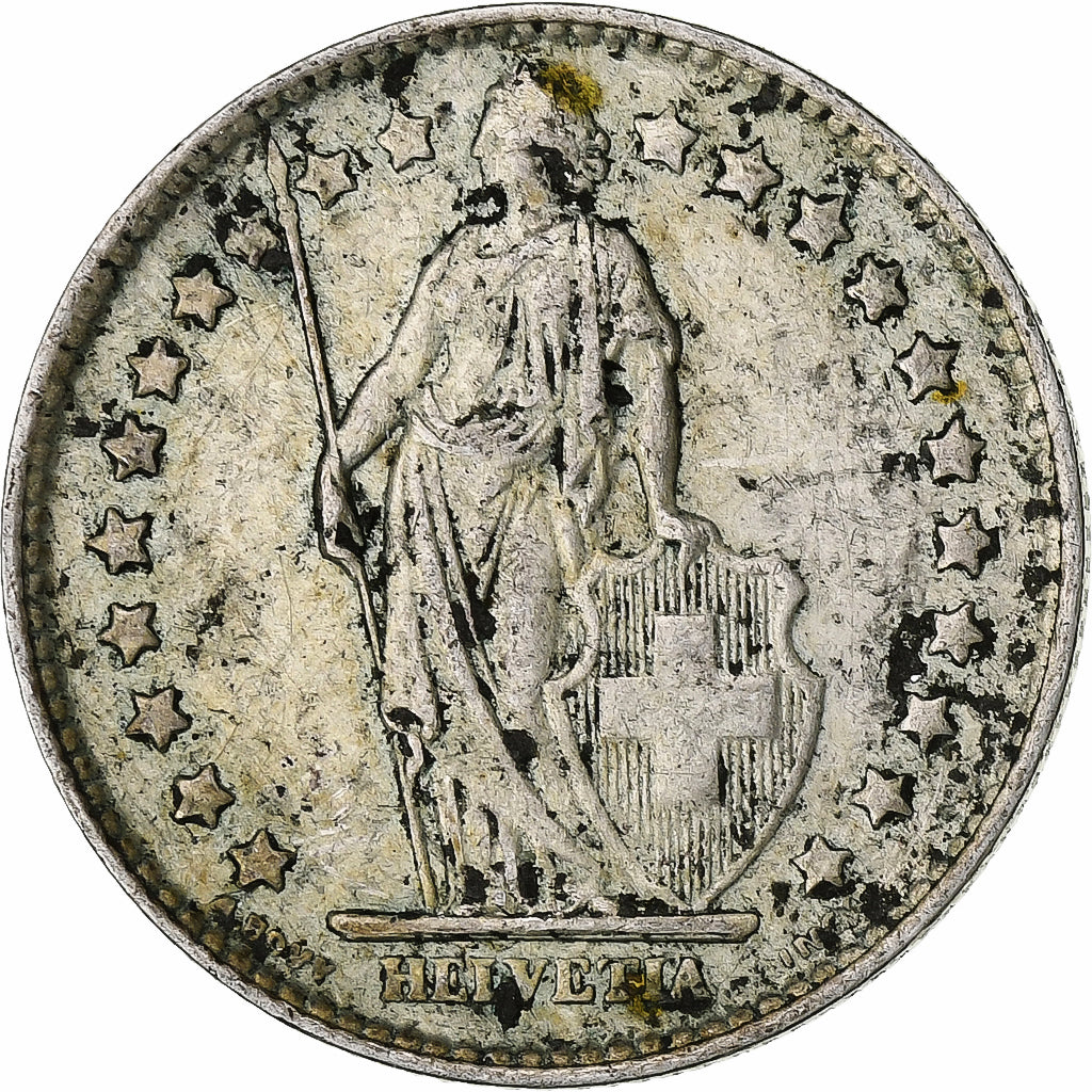 Switzerland, Franc, 1964, Bern, Silver, EF(40-45)