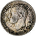Espanha, Alfonso XII, 50 Centimos, 1880, Madrid, Prata, VF(30-35)