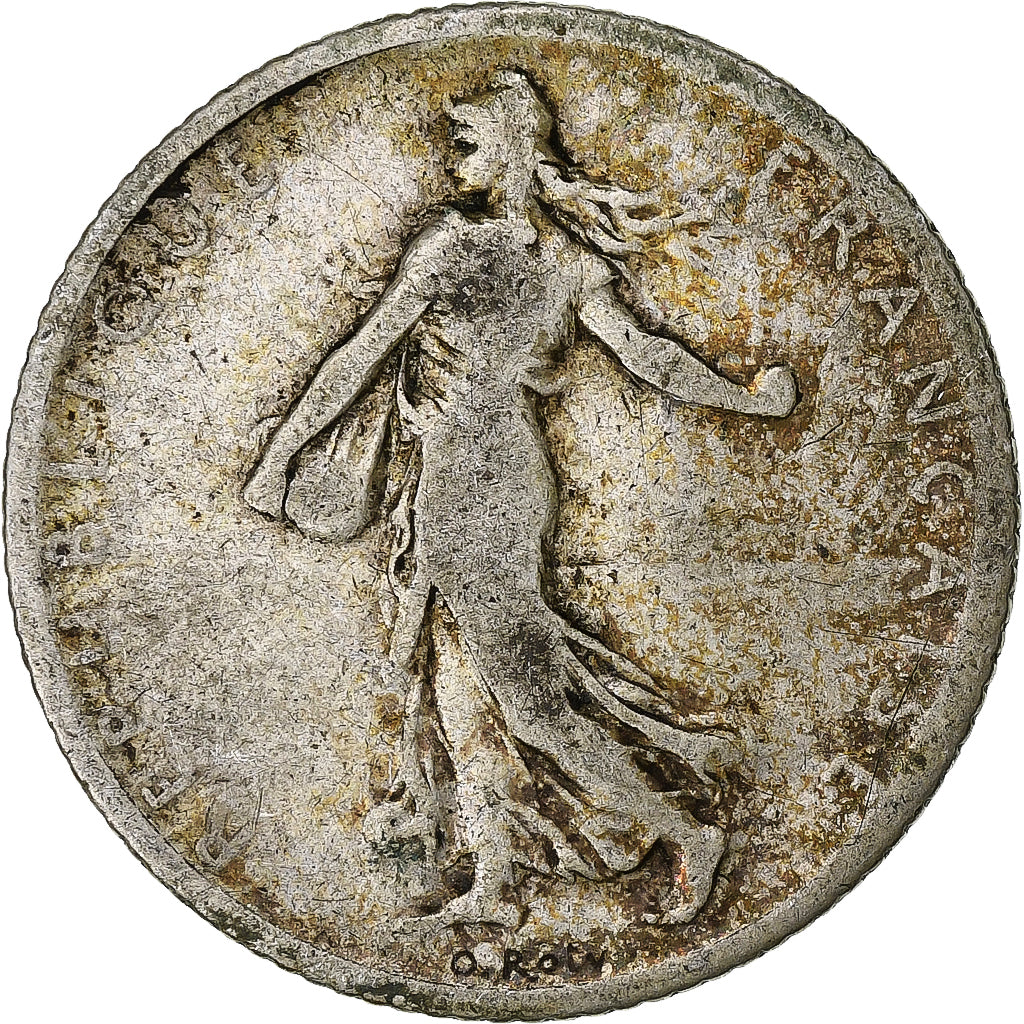 France, Franc, Semeuse, 1901, Paris, Argent, B+