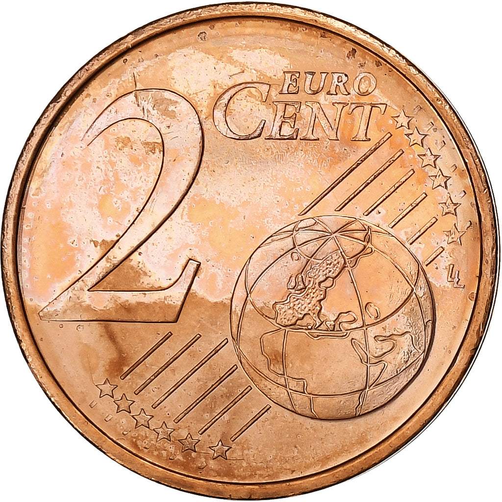 Finlandia, 2 Centimes, 2000, Vantaa, Acciaio placcato rame, SPL-