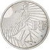 France, 15 Euro, Semeuse, 2008, Pessac, Silver, MS(63)