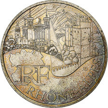 France, 10 Euro, Rhône-Alpes, 2011, Pessac, Argent, SUP