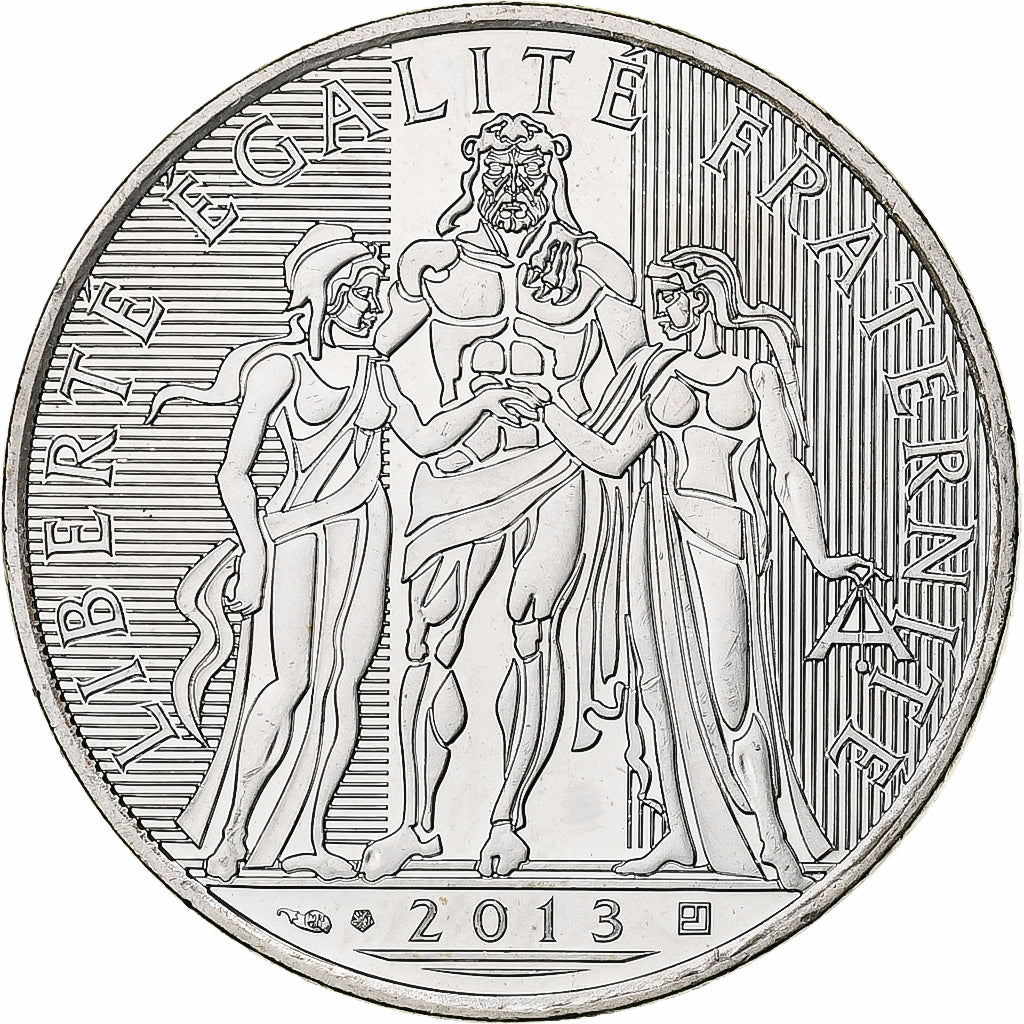 Frankreich, 10 Euro, Hercule, 2013, Pessac, Silber, UNZ