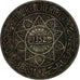 Marocco, Mohammed V, 5 Francs, AH 1352/1933, Paris, Argento, BB+
