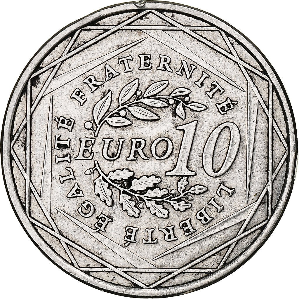 Francia, 10 Euro, Semeuse, 2009, Pessac, Argento, SPL