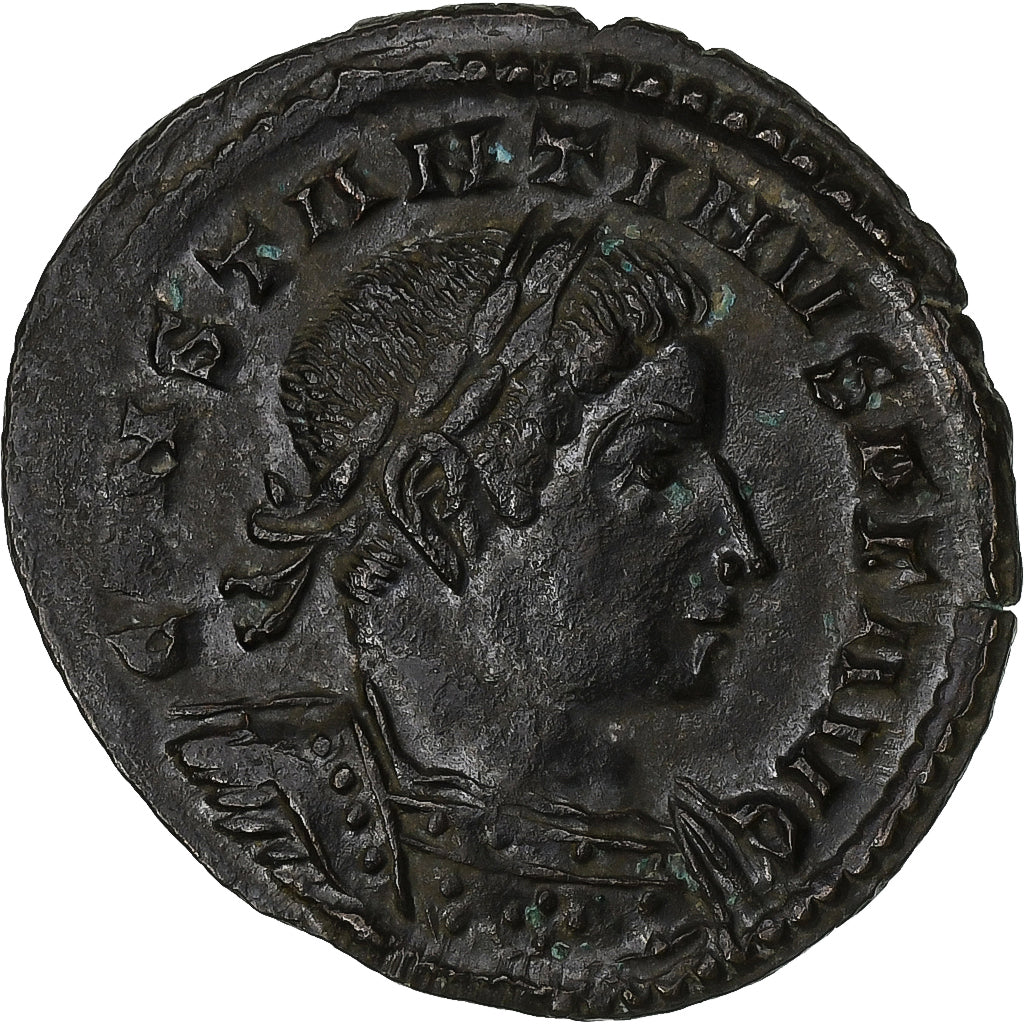 Constantine I, Follis, 310-312, London, Bronze, EF(40-45), RIC:153