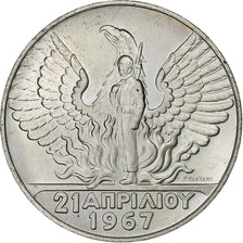 Greece, 100 Drachmai, 1970, Kremnica, Silver, AU(55-58), KM:94