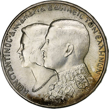 Greece, Constantine II, 30 Drachmai, 1964, Bern, Silver, AU(55-58)