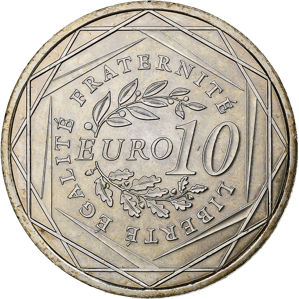 Frankreich, 10 Euro, Semeuse, 2009, Pessac, Silber, UNZ