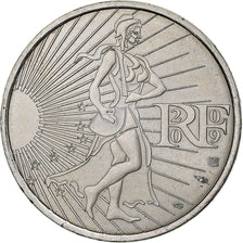 France, 10 Euro, Semeuse, 2009, Pessac, Silver, MS(63)