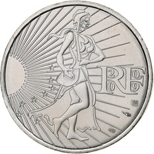France, 10 Euro, Semeuse, 2009, Pessac, Silver, MS(65-70)