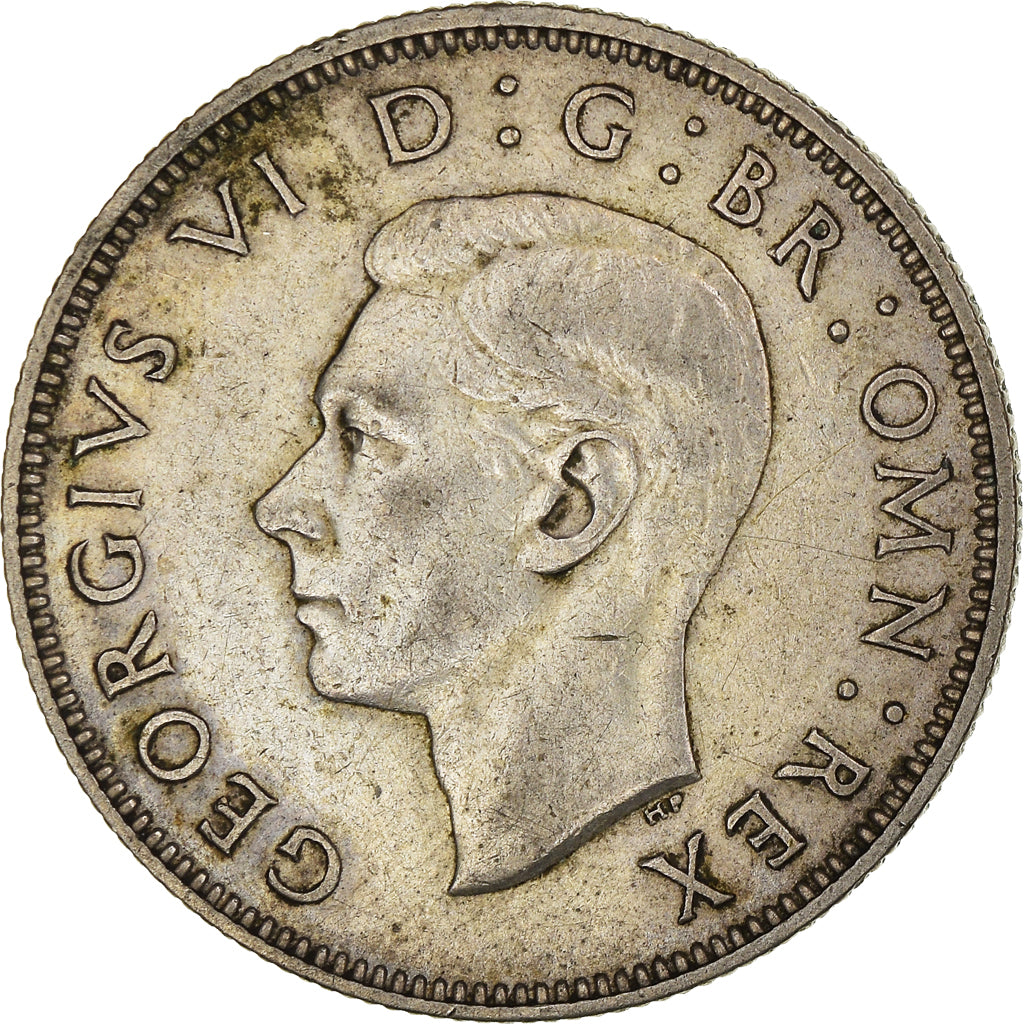 Coin, Great Britain, George VI, Two Shillings, 1941, British Royal Mint