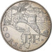 Francja, 10 Euro, Corse, 2011, Pessac, Srebro, MS(60-62)