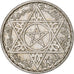 Morocco, Mohammed V, 100 Francs, AH 1372/1953, Paris, Silver, EF(40-45)
