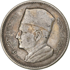 Morocco, Mohammed V, Dirham, 1960 / AH 1380, Paris, Silver, VF(20-25)