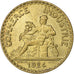 France, 2 Francs, Chambre de commerce, 1924, Paris, Cupro-Aluminium, AU(50-53)