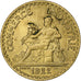 France, 2 Francs, Chambre de commerce, 1922, Paris, Cupro-Aluminium, EF(40-45)