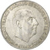Spain, Francisco Franco, 100 Pesetas, 1968, Madrid, Silver, EF(40-45)