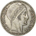 France, 20 Francs, Turin, 1933, Paris, Silver, EF(40-45)