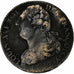França, Louis XVI, 2 sols François, 1792 / AN 4, Paris, Métal de cloche